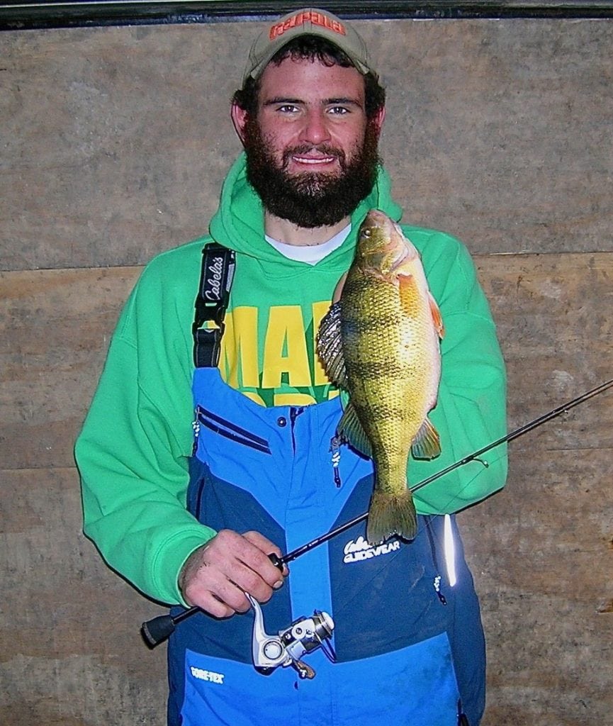 Shallow water Perch Bite On Big Stone  Gary Howey