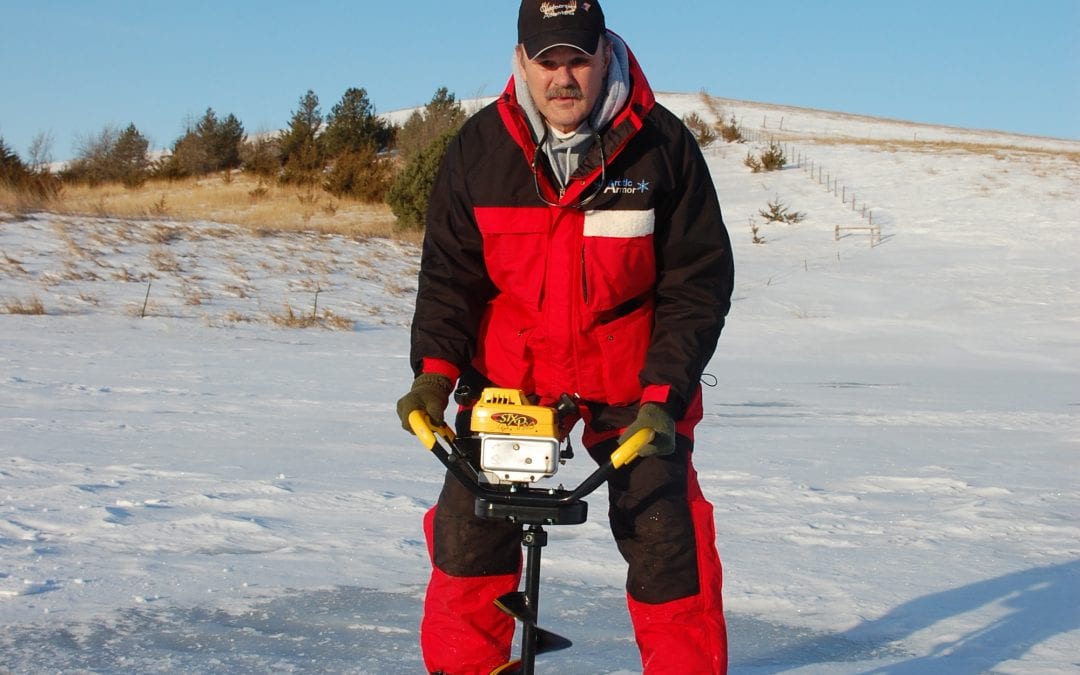 Early Season Ice Fishing,  Think Safety First.
