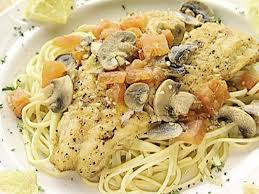 Fresh Walleye in Wine Sauce