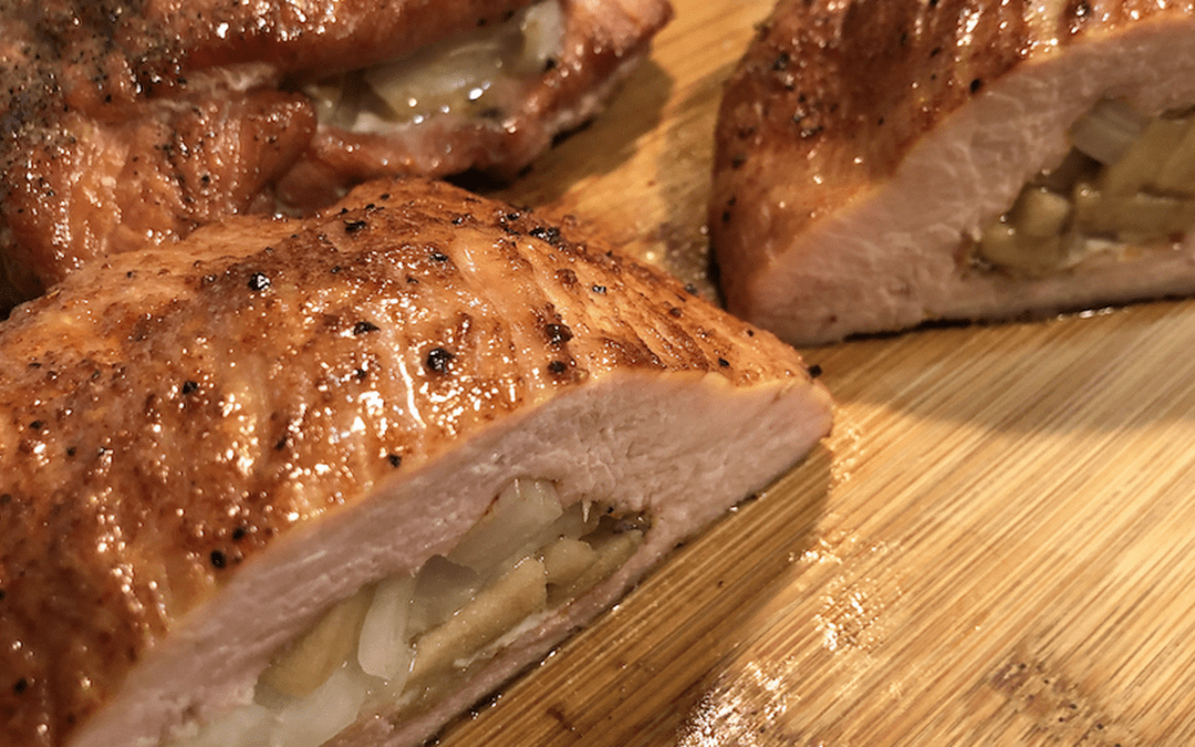 Smoked Stuffed Turkey Breast
